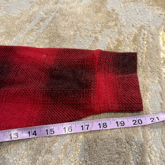 Polo Ralph Lauren Country Plaid Brushed-Back Fleece Hoodie size L in EUC - Picture 9 of 9